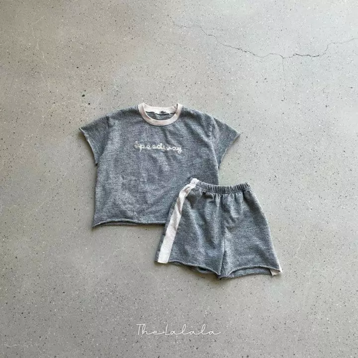The Lalala - Korean Children Fashion - #kidsstore - Speed Way Top Bottom Set - 5