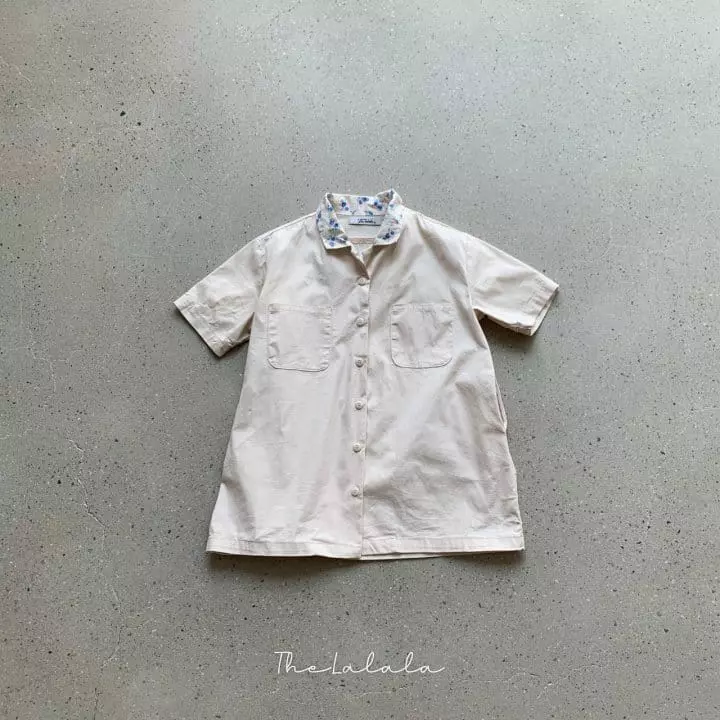 The Lalala - Korean Children Fashion - #littlefashionista - Open Collar One-piece - 5
