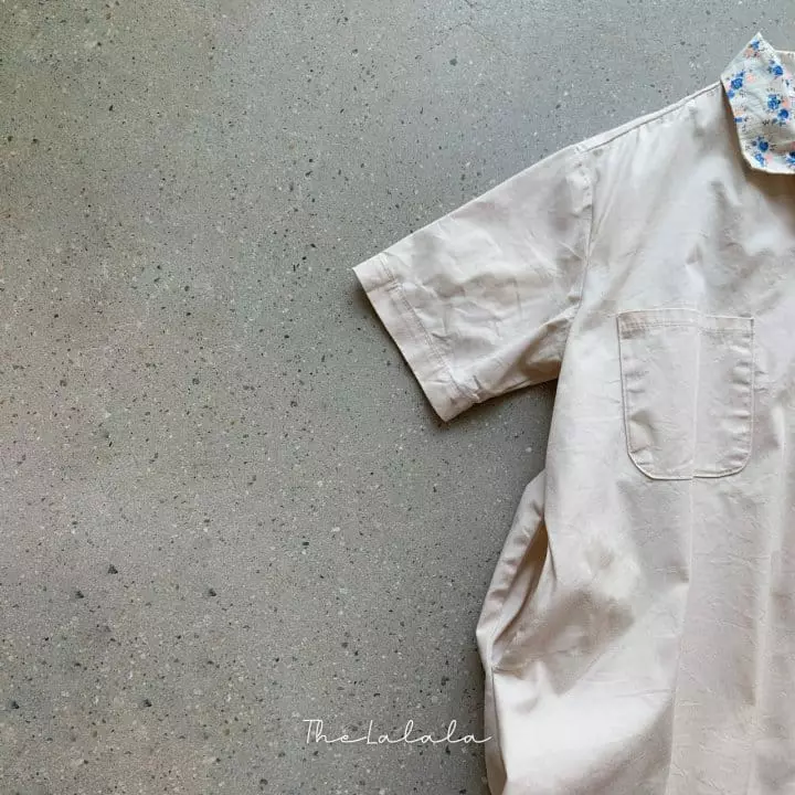 The Lalala - Korean Children Fashion - #prettylittlegirls - Open Collar One-piece - 8
