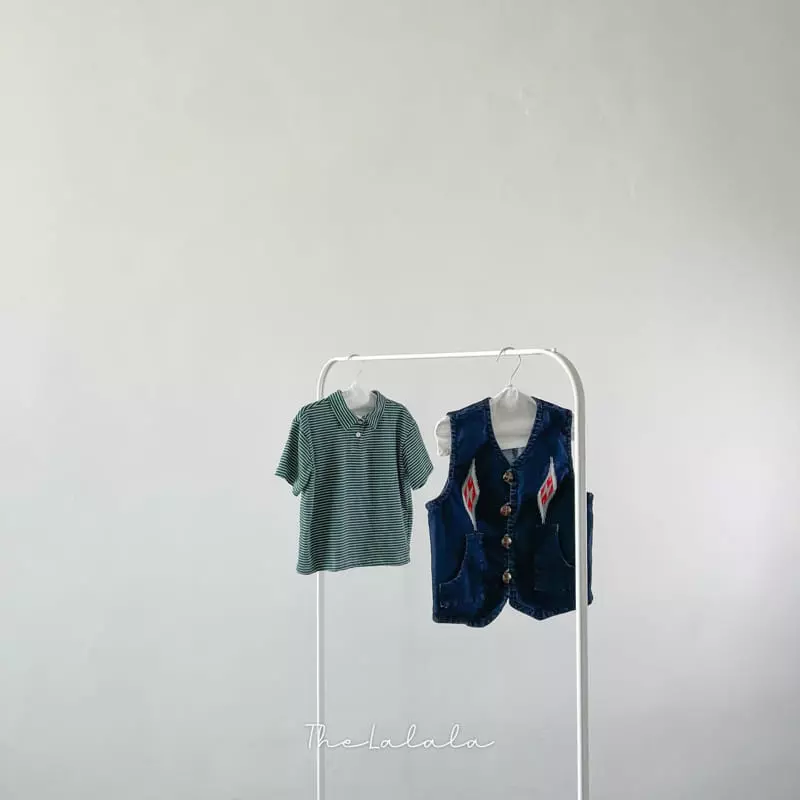 The Lalala - Korean Children Fashion - #stylishchildhood - Chimayo Embroidery Vest - 7