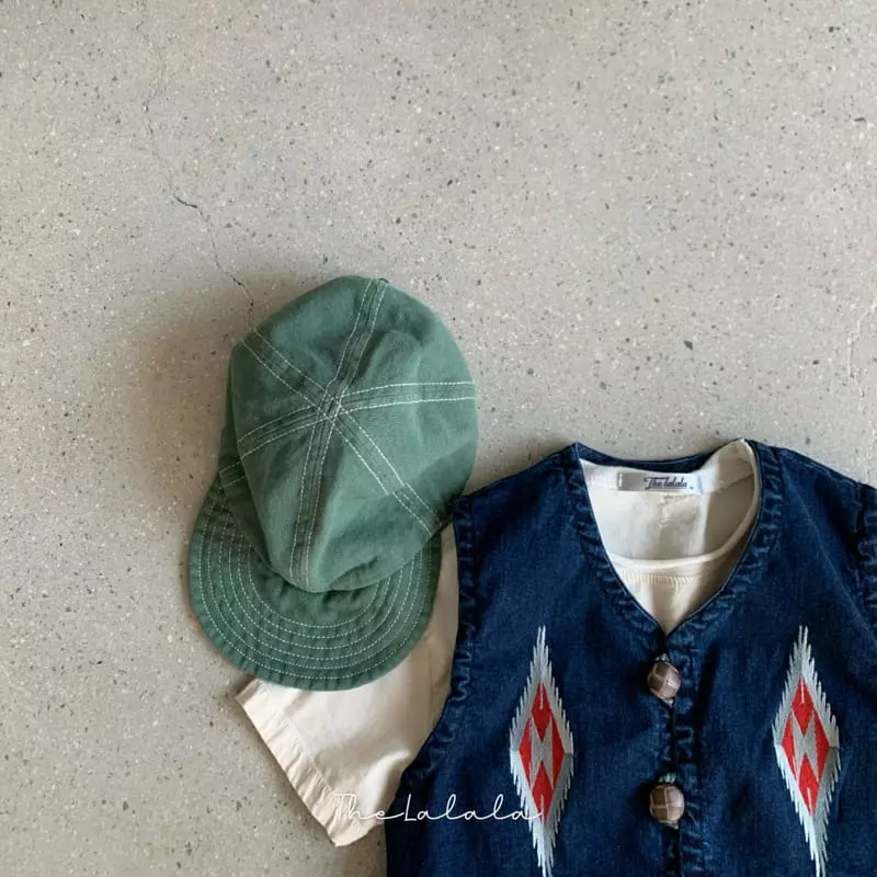 The Lalala - Korean Children Fashion - #todddlerfashion - Chimayo Embroidery Vest - 5