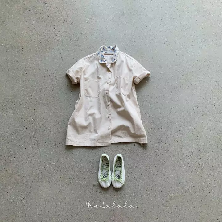 The Lalala - Korean Children Fashion - #todddlerfashion - Open Collar One-piece - 9