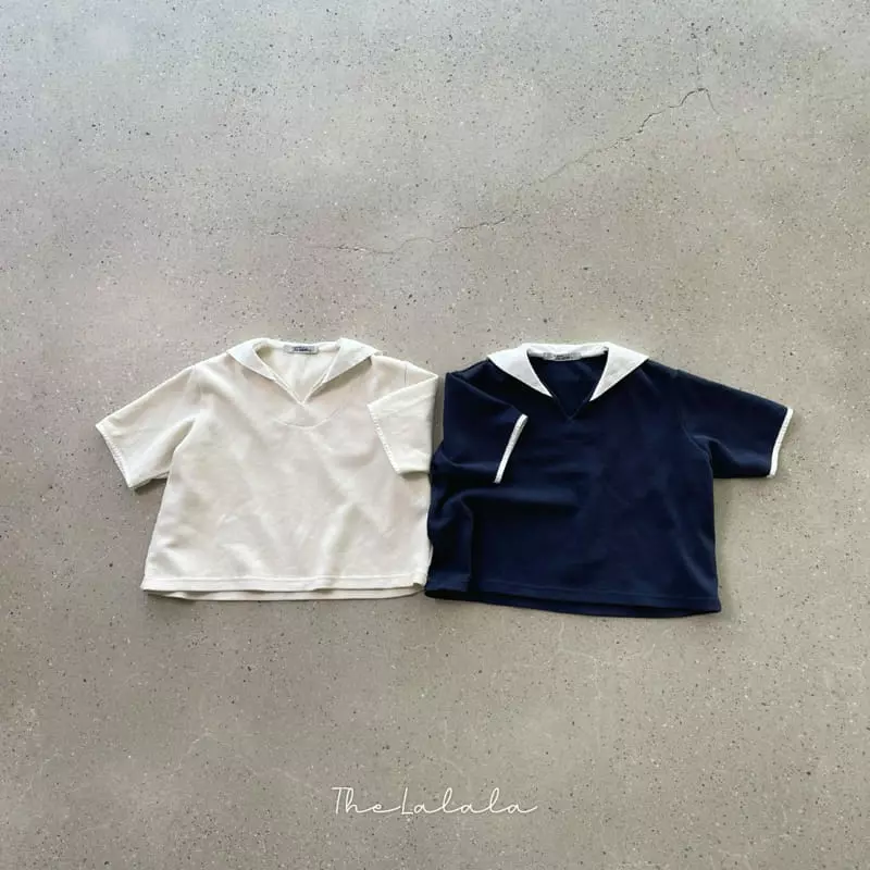 The Lalala - Korean Children Fashion - #toddlerclothing - Sailor Loose Tee - 2