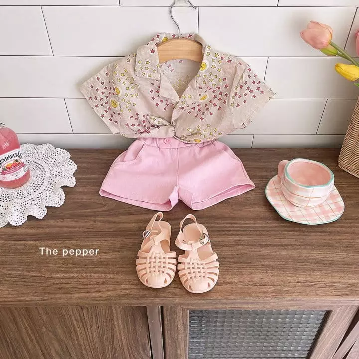 The Pepper - Korean Children Fashion - #Kfashion4kids - pigment Short - 2