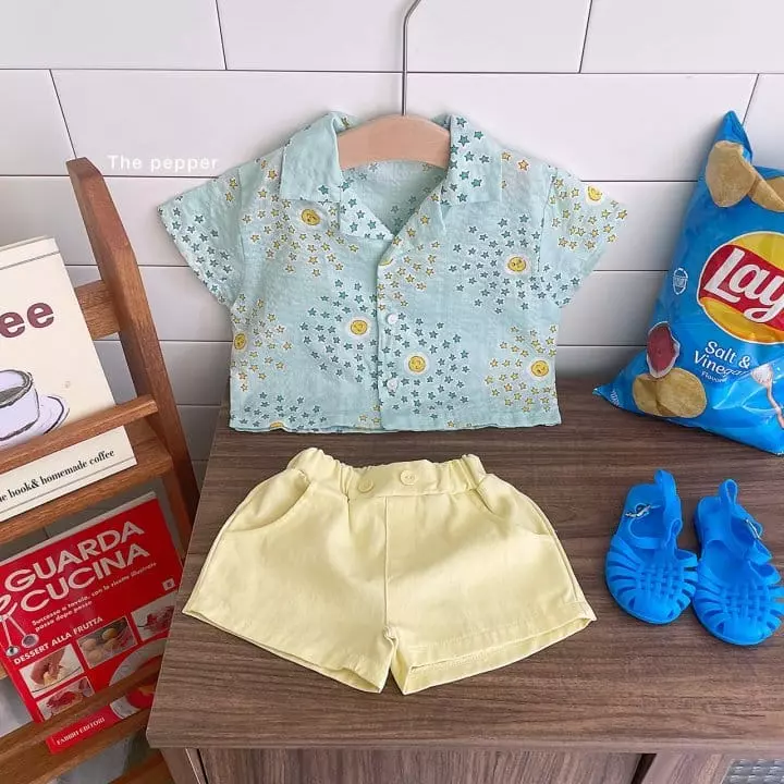The Pepper - Korean Children Fashion - #childofig - pigment Short - 7