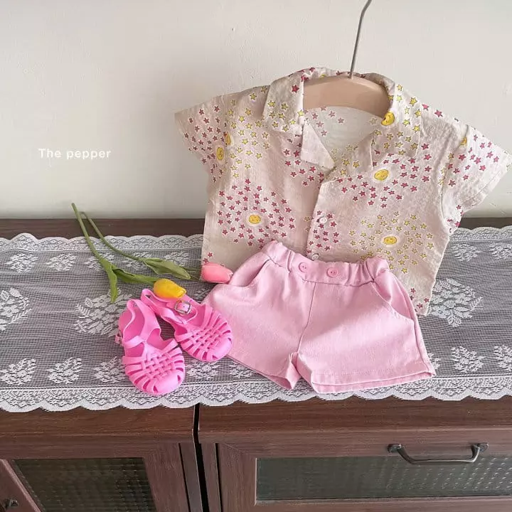 The Pepper - Korean Children Fashion - #childofig - pigment Short - 8