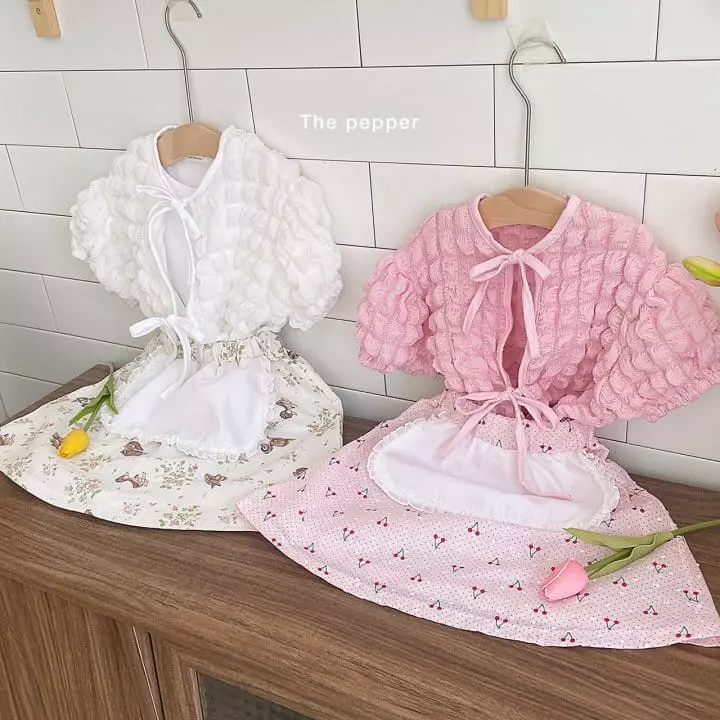 The Pepper - Korean Children Fashion - #childofig - Apron Skirt - 7