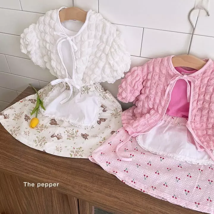 The Pepper - Korean Children Fashion - #childrensboutique - Apron Skirt - 8