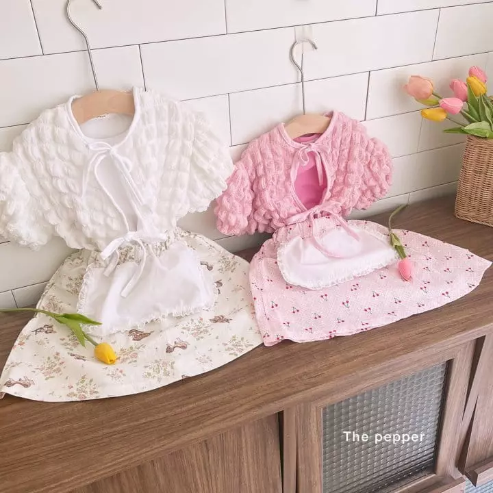 The Pepper - Korean Children Fashion - #designkidswear - Apron Skirt - 9