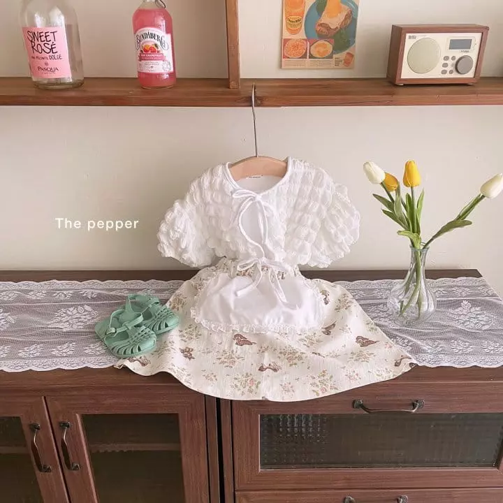 The Pepper - Korean Children Fashion - #discoveringself - Apron Skirt - 10