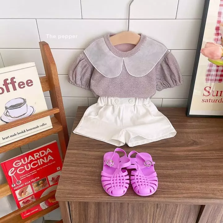 The Pepper - Korean Children Fashion - #fashionkids - pigment Short - 12
