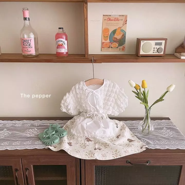 The Pepper - Korean Children Fashion - #fashionkids - Apron Skirt - 11
