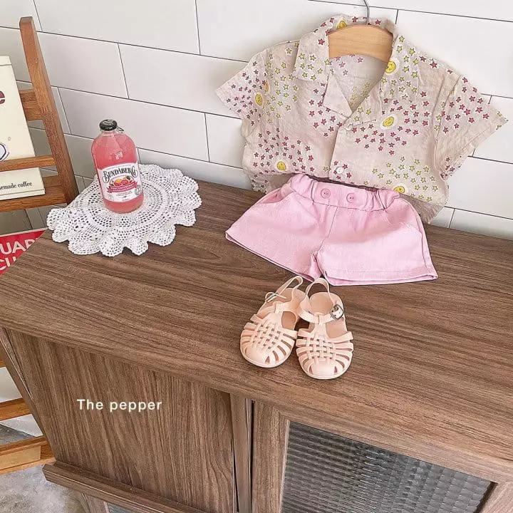 The Pepper - Korean Children Fashion - #kidzfashiontrend - pigment Short