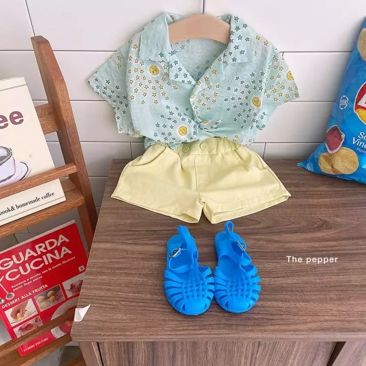 The Pepper - Korean Children Fashion - #littlefashionista - pigment Short - 4