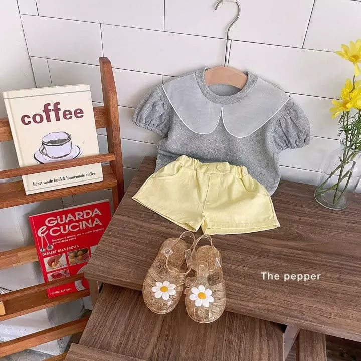 The Pepper - Korean Children Fashion - #minifashionista - pigment Short - 5