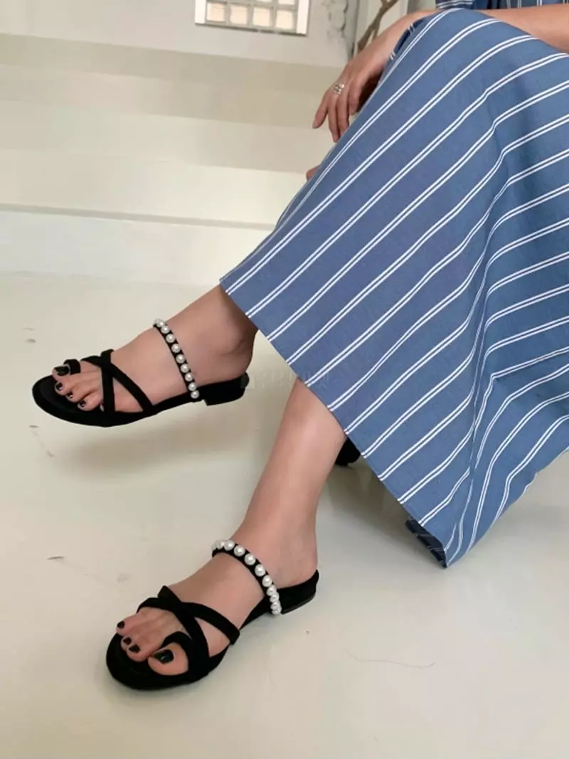 Themuse - Korean Women Fashion - #momslook - 1033 Slippers - 2