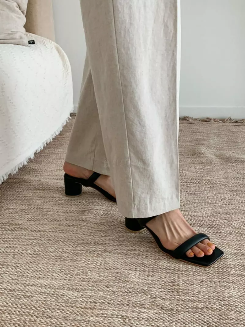 Themuse - Korean Women Fashion - #momslook - 1031 Middle Heel Mule - 2