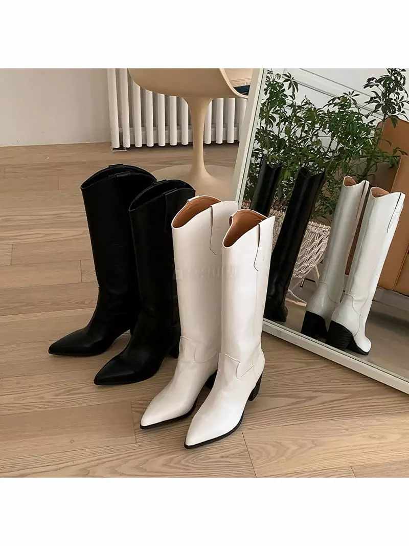 Themuse - Korean Women Fashion - #momslook - 1001 Western Boots - 4
