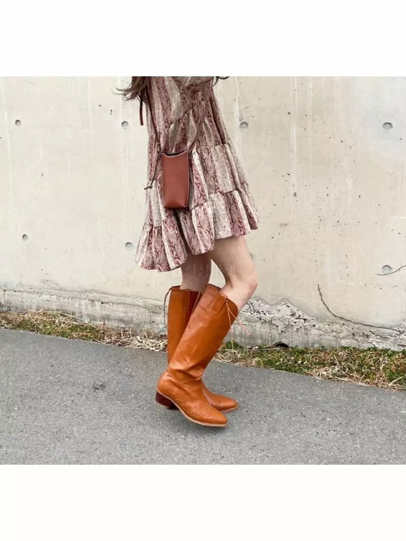 Themuse - Korean Women Fashion - #momslook - 7782 Detail Western Boots