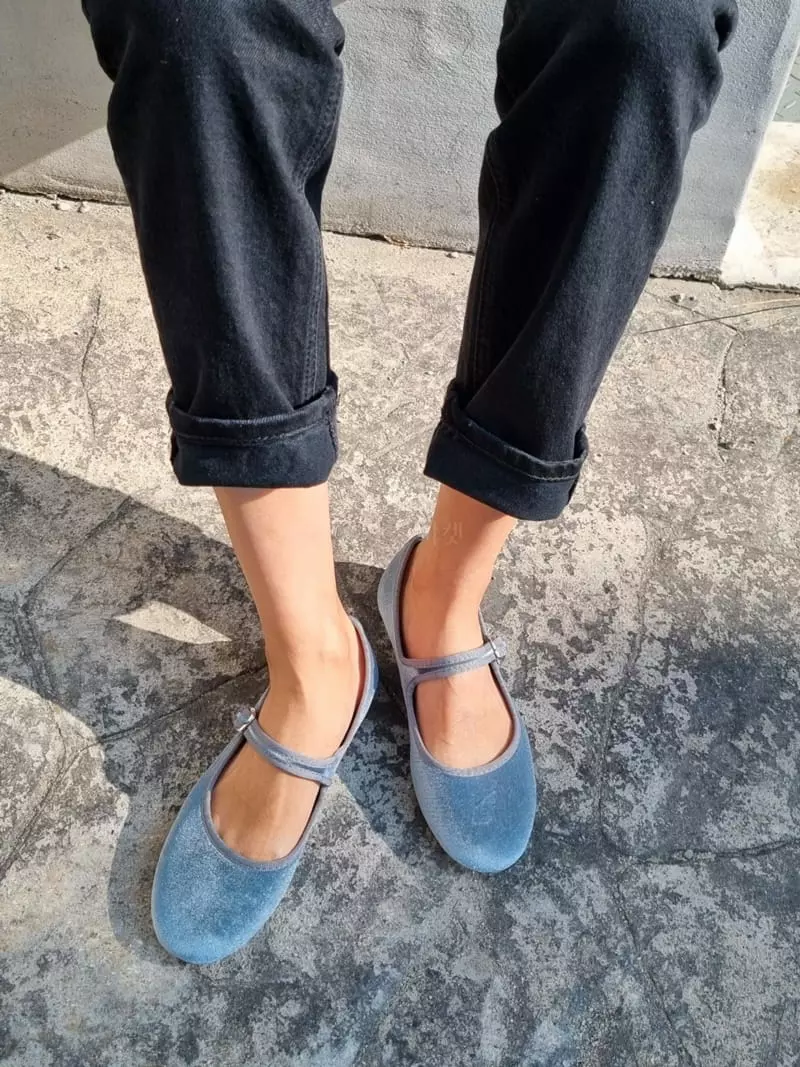 Themuse - Korean Women Fashion - #restrostyle - 6001 Merry Jane Flats - 4