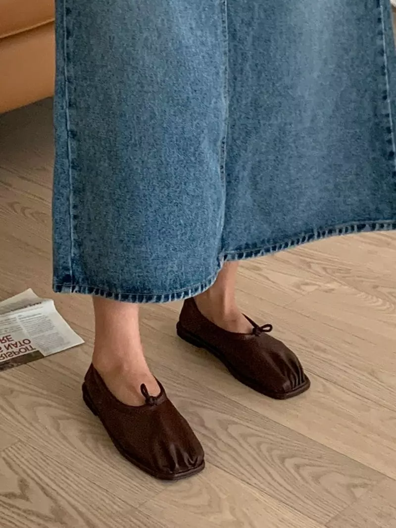 Themuse - Korean Women Fashion - #vintageinspired - 7779 Flats - 2