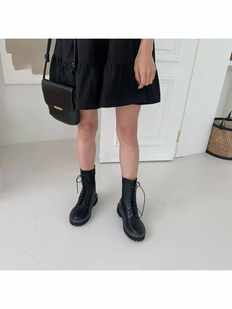 Themuse - Korean Women Fashion - #vintageinspired - 7777  Walker Boots
