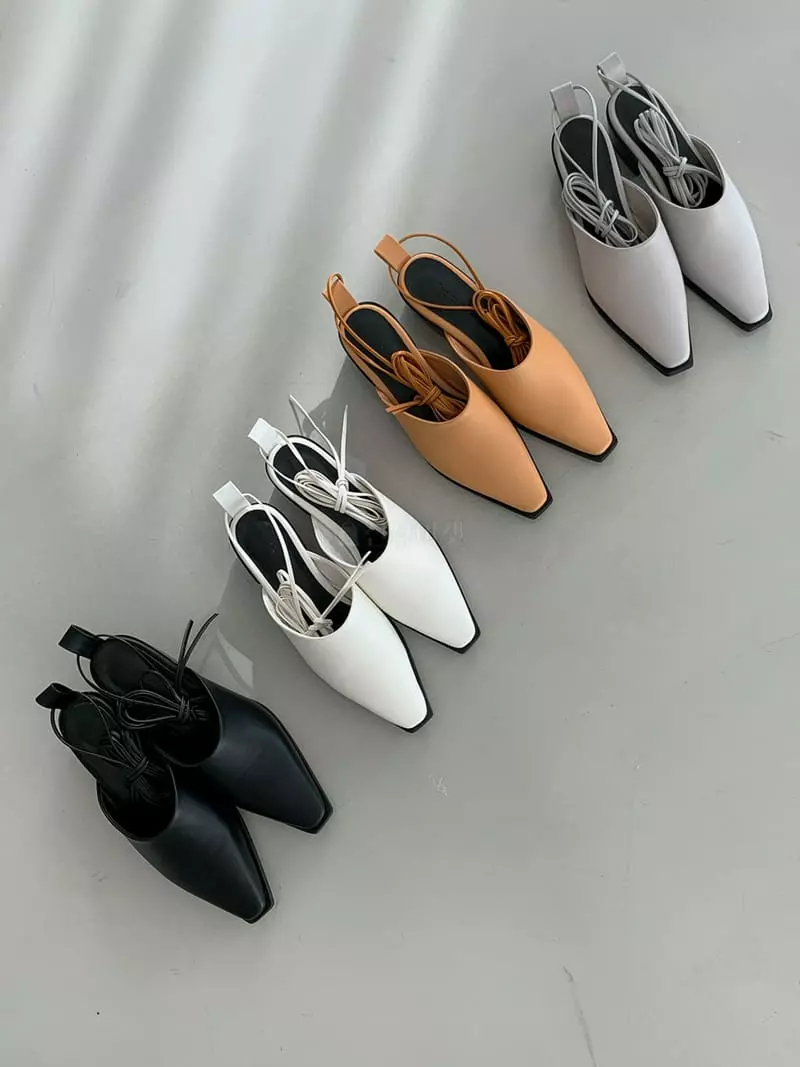 Themuse - Korean Women Fashion - #momslook - 1020 Middle Heel Mule - 4