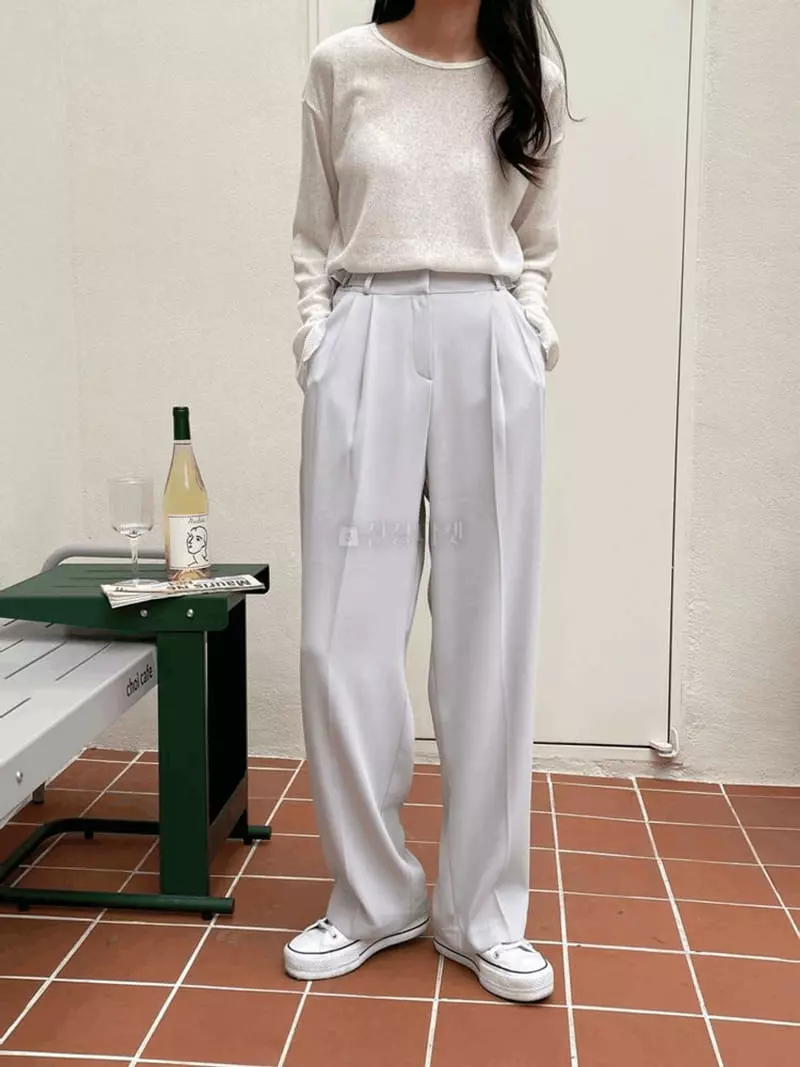 Tomato - Korean Women Fashion - #momslook - 22 Bijou Pants - 7