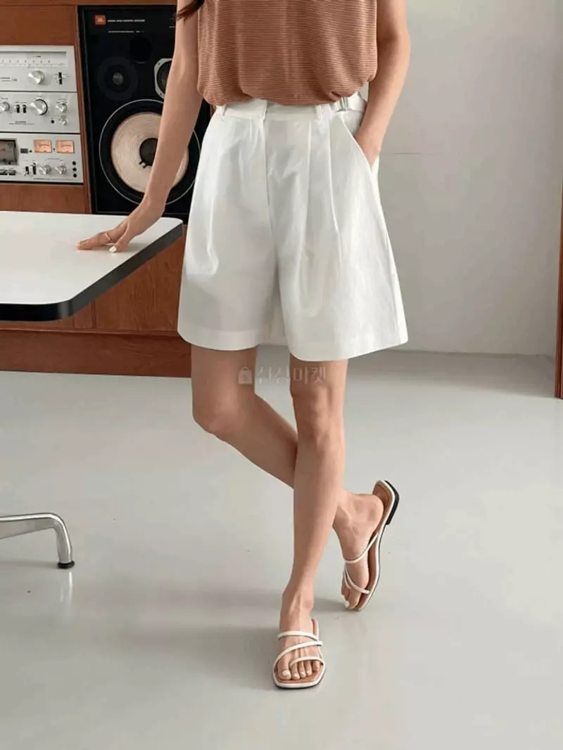 Tomato - Korean Women Fashion - #momslook - Bijo Shorts - 2