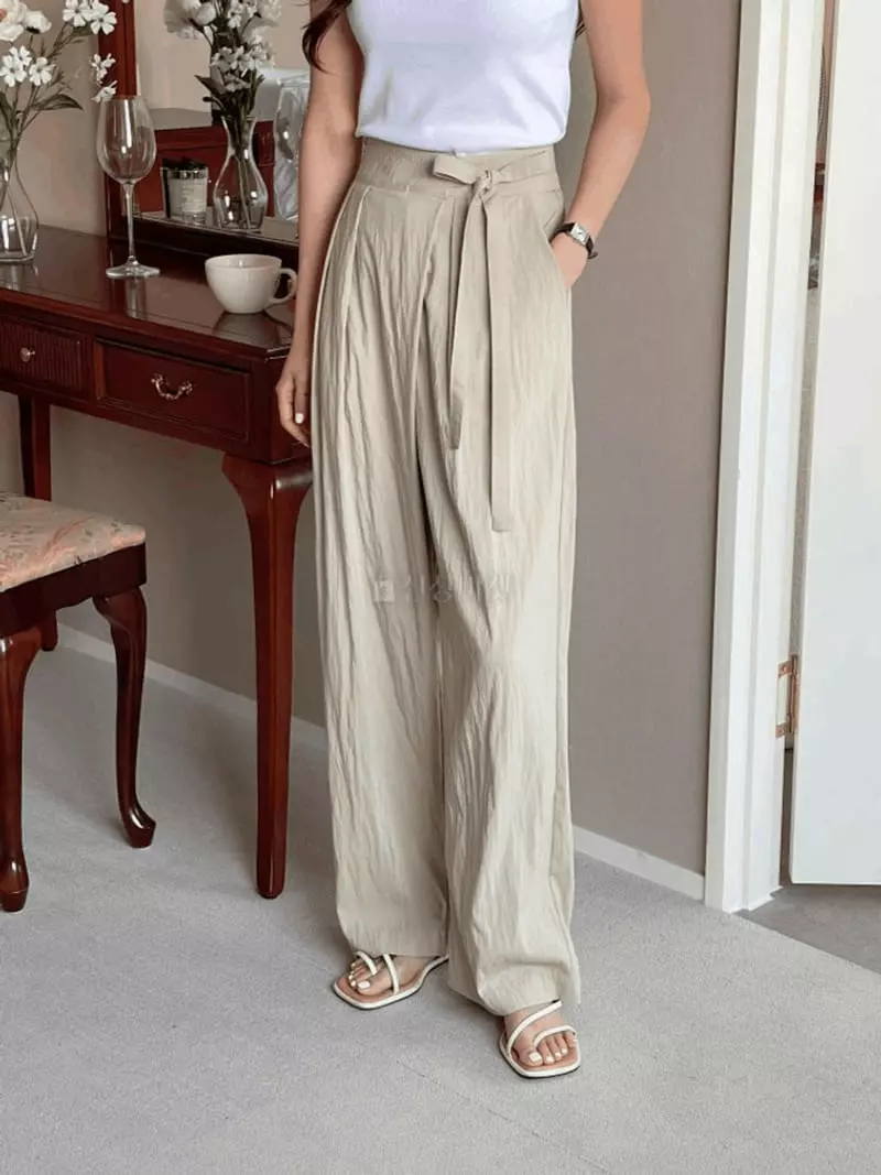 Tomato - Korean Women Fashion - #momslook - 22 Wrap Pants - 3