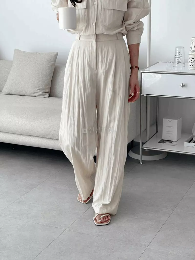 Tomato - Korean Women Fashion - #momslook - Plain Pants