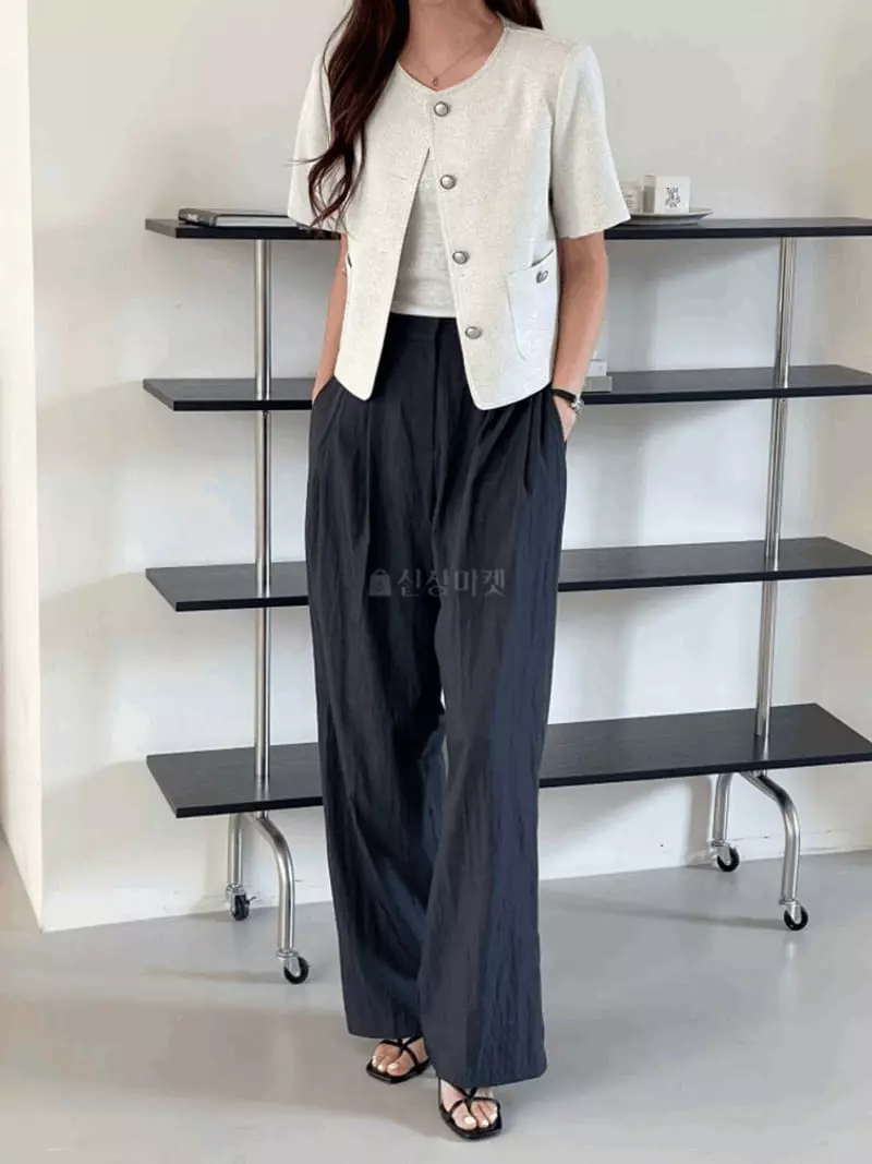 Tomato - Korean Women Fashion - #pursuepretty - Jate With Jacket - 2