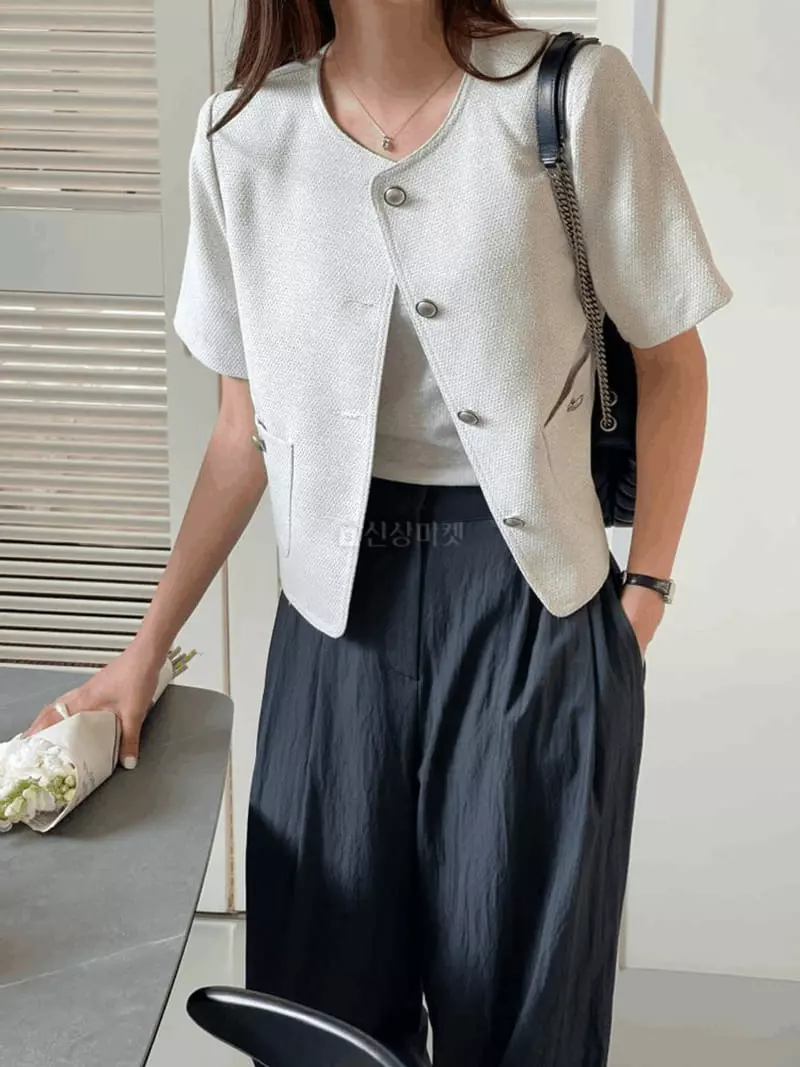 Tomato - Korean Women Fashion - #shopsmall - Jate With Jacket - 5