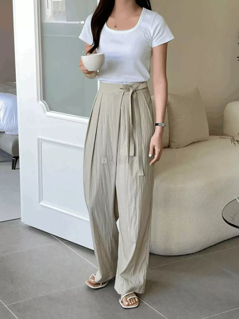 Tomato - Korean Women Fashion - #shopsmall - Rib Square Tee