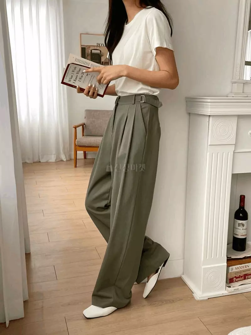 Tomato - Korean Women Fashion - #thatsdarling - Bijou Pants - 3