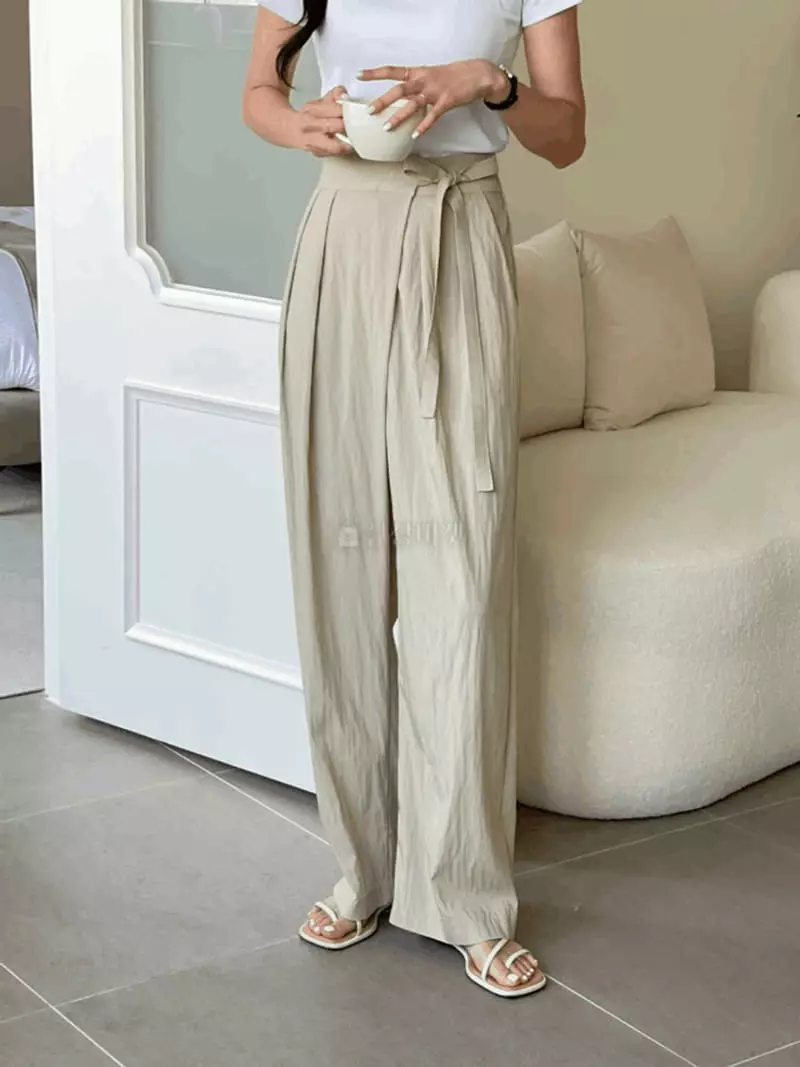 Tomato - Korean Women Fashion - #thelittlethings - 22 Wrap Pants - 2