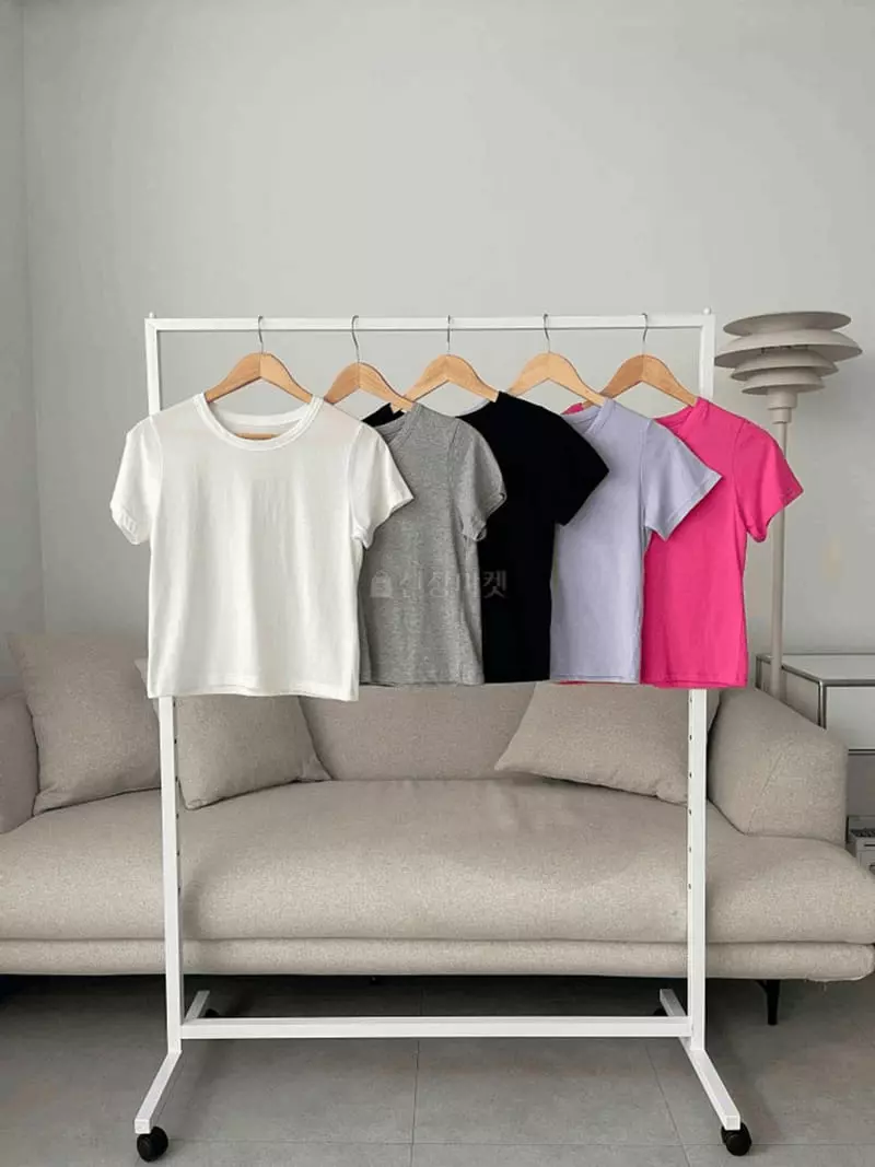 Tomato - Korean Women Fashion - #womensfashion - Daily Tee - 4
