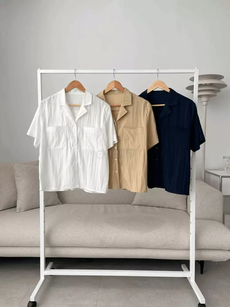Tomato - Korean Women Fashion - #vintageinspired - Smart Shirt - 4