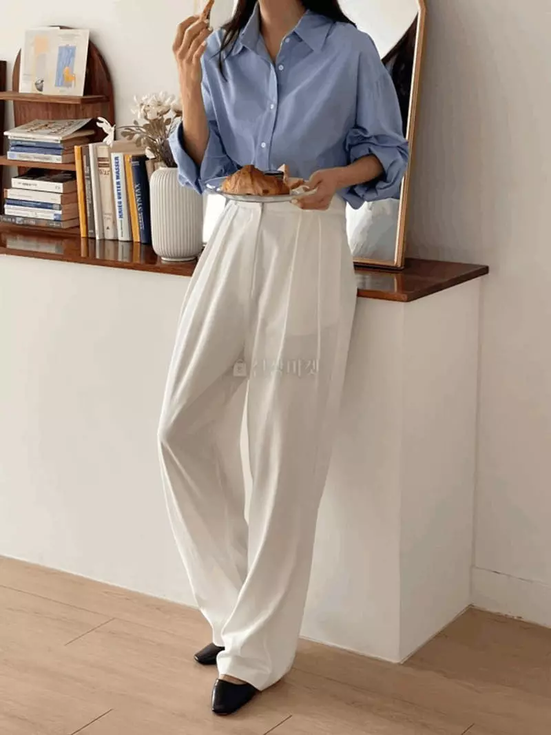 Tomato - Korean Women Fashion - #womensfashion - Latte Pants - 2