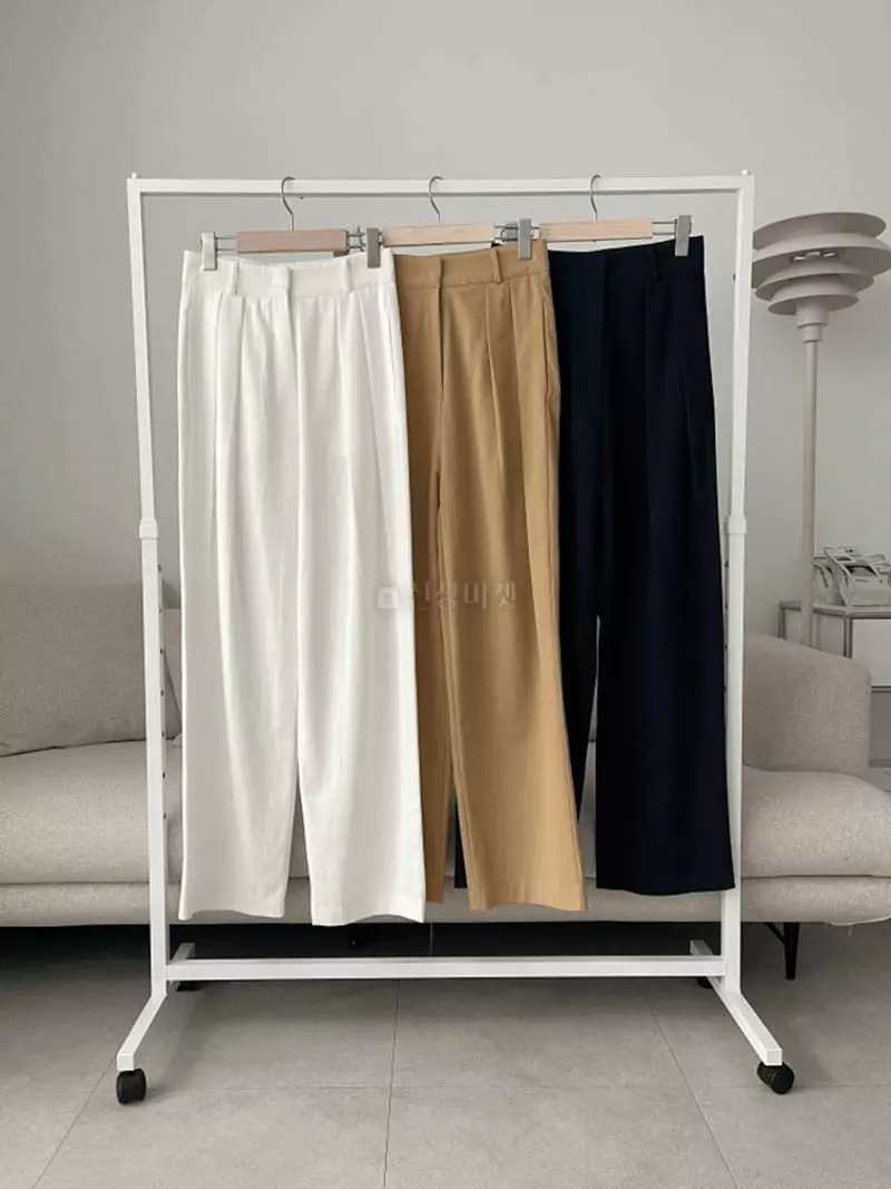 Tomato - Korean Women Fashion - #momslook - Latte Pants - 4