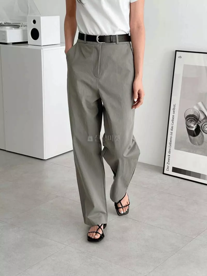 Tomato - Korean Women Fashion - #womensfashion - Crunch Pants - 6