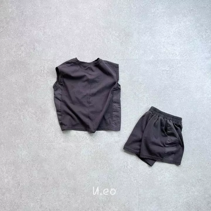 U Eo - Korean Children Fashion - #Kfashion4kids - Jicgi Color Top Bottom Set - 12