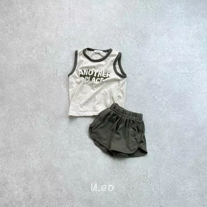 U Eo - Korean Children Fashion - #childofig - Snother Top Bottom Set - 5