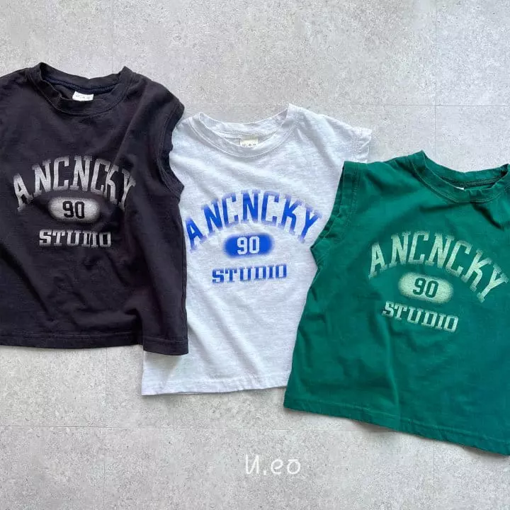 U Eo - Korean Children Fashion - #childofig - 90 Studio Sleeveless - 3