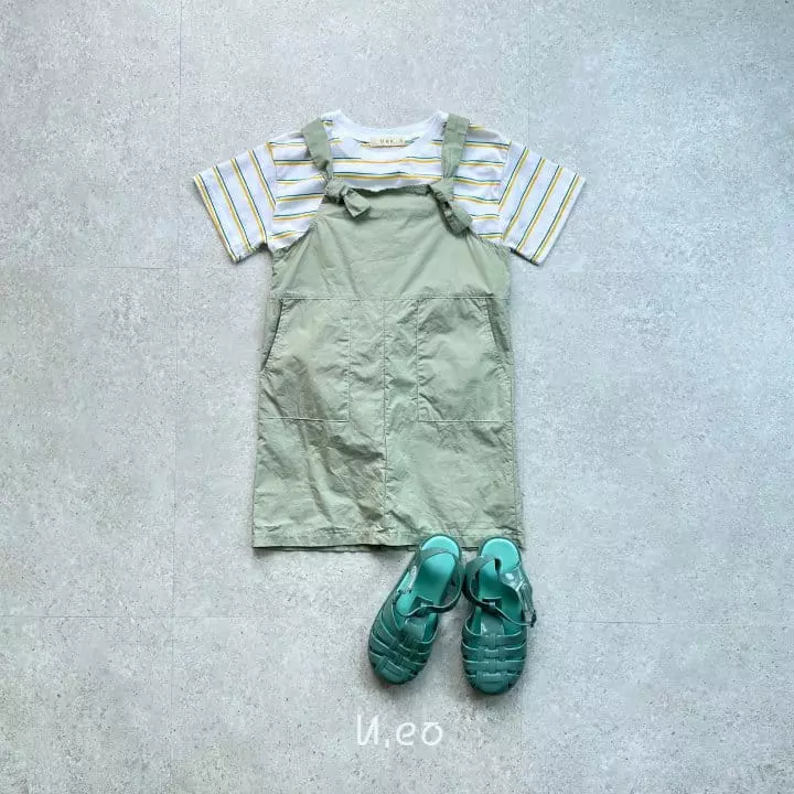 U Eo - Korean Children Fashion - #childofig - Dungarees Skirt - 11