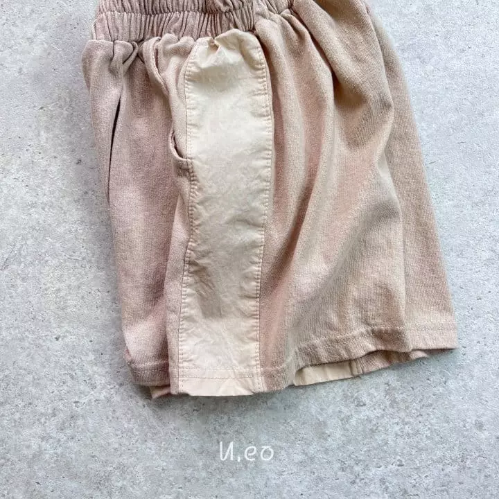 U Eo - Korean Children Fashion - #kidsshorts - Jicgi Color Top Bottom Set - 9