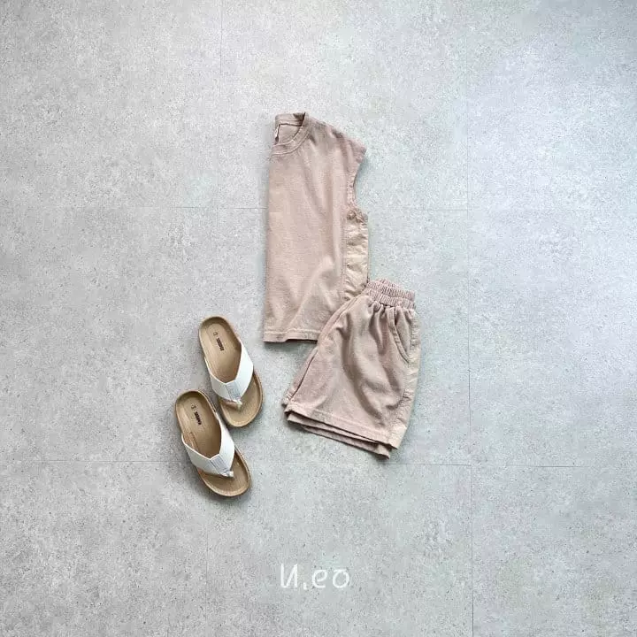 U Eo - Korean Children Fashion - #kidsstore - Jicgi Color Top Bottom Set - 10