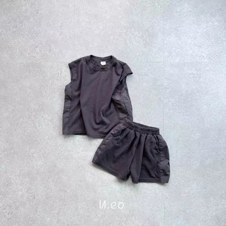U Eo - Korean Children Fashion - #kidzfashiontrend - Jicgi Color Top Bottom Set - 11