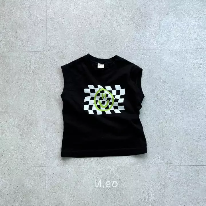 U Eo - Korean Children Fashion - #kidzfashiontrend - Neon Smile Sleeveless - 9