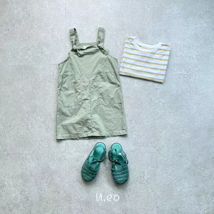 U Eo - Korean Children Fashion - #prettylittlegirls - Dungarees Skirt - 10
